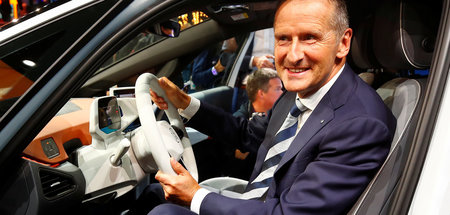 Die Nachfrage nach Elektroautos soll der Staat ankurbeln: VW-Che...