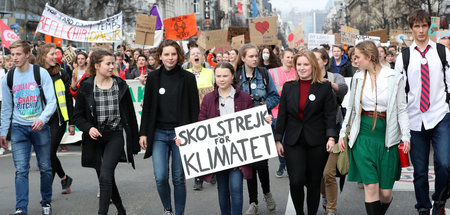 Nicht durch Protest in der Freizeit berühmt: Die schwedische Sch...