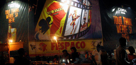 Das Filmfestival Fespaco in Ouagadougou, der Hauptstadt Burkina ...