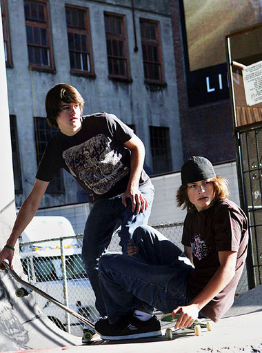 »Anfänger in der Kunst des Skatens wie in allen anderen Dingen a...