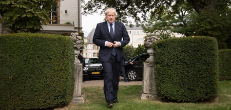 Boris Johnson will es doch nochmal mit der EU versuchen: Ankunft