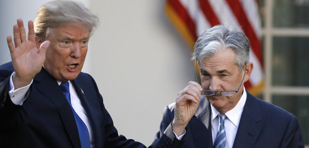 2017 war die Beziehung zwischen US-Präsident Donald Trump und US...