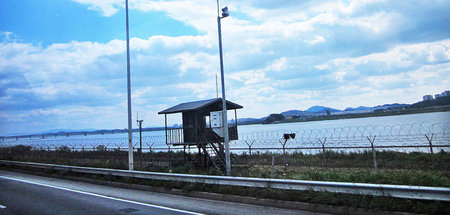 Neutrales Gebiet, am 27. Juli 1953 nach der Vereinbarung zum Waf...