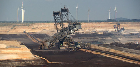 Das rheinische Braunkohlerevier gilt als größte CO2-Quelle Europ...