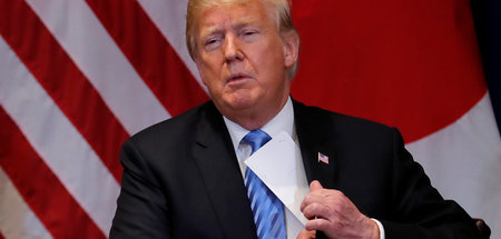 Nun will US-Präsident Donald Trump sogar im Weltpostverein »Amer...