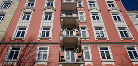 Hier wohnen ist nicht billig: Sanierter Altbau in Hamburg-Eppend...