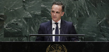 Außenminister Heiko Maas (SPD) in New York (25. September)
