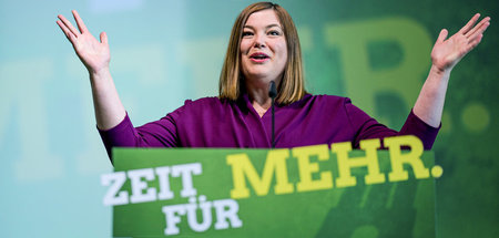 »Grün-liberale Pragmatikerin«: Katharina Fegebank am Samstag in ... »Grün-liberale Pragmatikerin«: Katharina Fegebank am Samstag in ...