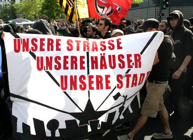 Berlin 5. Mai 2007: Protest gegen Verdrängung und für den Erhalt...