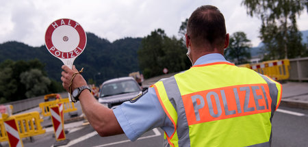 Auch die BRD-Grenze zu Österreich wird immer noch kontrolliert (