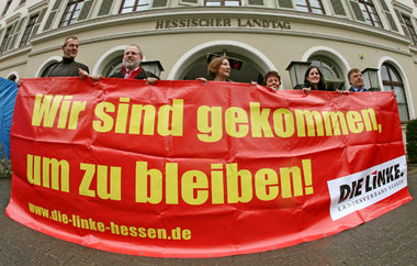 Von Wiesbaden ins Land hinaus – Hessens Linke-Fraktion vor dem L... Von Wiesbaden ins Land hinaus – Hessens Linke-Fraktion vor dem L...