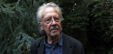 »Allgemeines Auftauen«? Peter Handke am vergangenen Donnerstag v...
