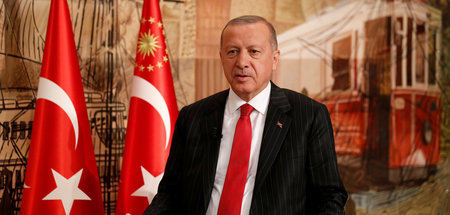 Der türkische Staatspräsident bezieht sich gern auf die osmanisc...