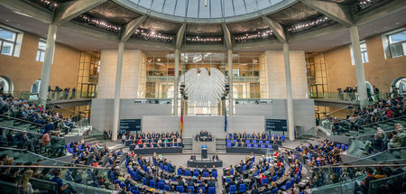 Volles Haus: Das aktuelle Wahlrecht führt zu einem steten Zuwach...