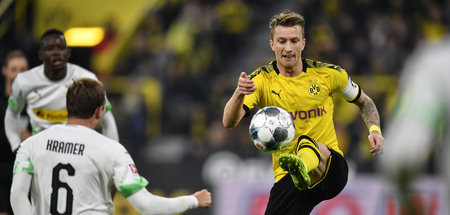 Traf dann immerhin noch zum Sieg: Marco Reus