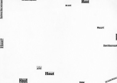 Text ist nicht zu haben ohne seine visuelle Erscheinungsform