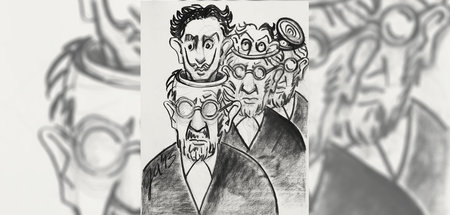 Juliane Jahns’ Dalí »mit seinen treuherzig-fanatischen Augen« (S...