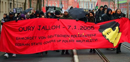 Kein Vergeben, kein Vergessen: Demonstration in Gedenken an Oury...