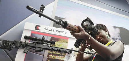 Verkaufsschlager: Kalaschnikow-Gewehre erfreuten sich auf dem Ru...