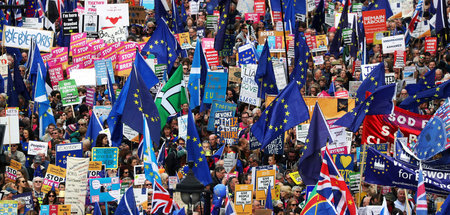 Demonstration gegen den »Brexit« am 19. Oktober in London