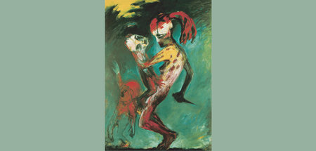 Angela Hampel, »Medea«, 1985, Öl auf Hartfaser, 166 x 122 cm, Na...