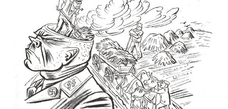 »Weiterhin notwendig«: Ohne Titel, Zeichnung von Karl Hubbuch, u...