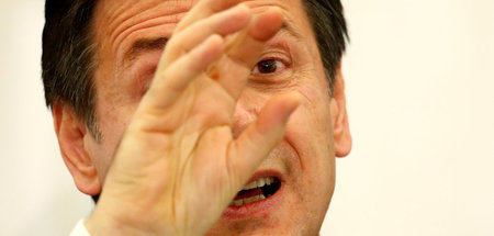 Adressat von Rücktrittsforderungen der Opposition: Italiens Prem...