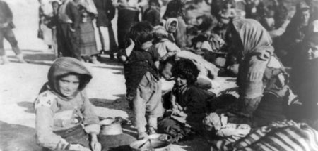 Armenische Flüchtlinge aus dem Osmanischen Reich (Archivbild, 19...