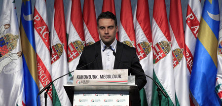 »Wir sprechen es aus. Wir lösen es«: Der langjährige Jobbik-Vors...