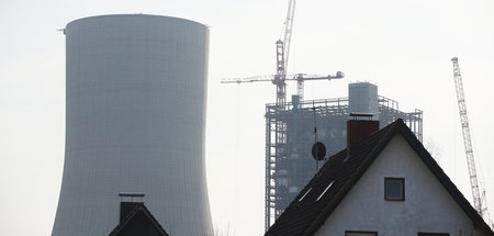 Die Baustelle des Uniper-Steinkohlekraftwerks im nordrhein-westf...