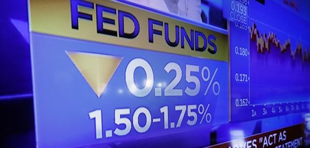 Die Fed senkte den Zins 2019 bereits zum dritten Mal