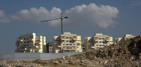 Streitgrund: Israelische Siedlung im Westjordanland