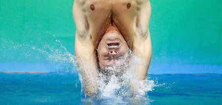 Er reicht sich nur selbst das Wasser: Patrick Hausding