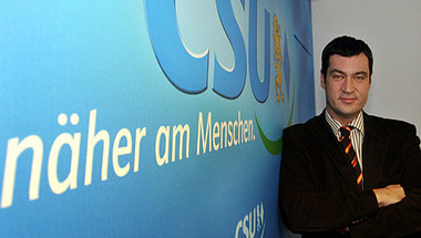 CSU-General Söder bedankte sich bei ausgewählten Führungskräften...