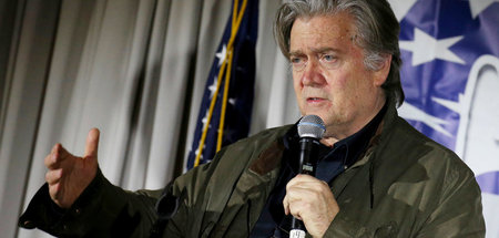 Eine Schlüsselfigur der extremen Rechten: Stephen Bannon diente ...