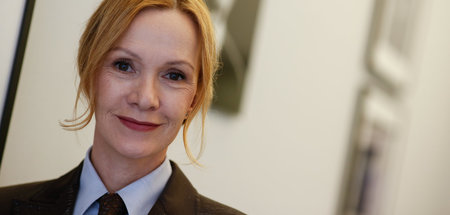 Sah der Diva in dem Film »Marlene« frappierend ähnlich: Katja Fl...