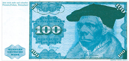 Der »Wi(e)dervereinigungs-Hunderter«, der am Abend des 2. Oktobe...