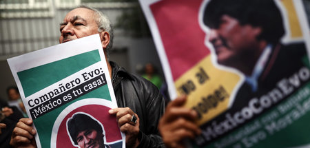 »Mexico ist dein Zuhause«: Solidarität mit Evo Morales