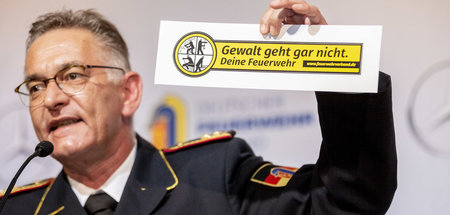 Das sehen womöglich nicht alle im DFV-Präsidium so: Hartmut Zieb...