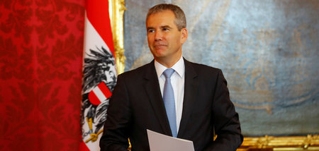 Kurzzeitig sogar Bundeskanzler: Hartwig Löger, nachdem der Regie...