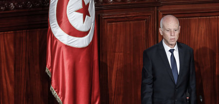 Tunesiens Präsident Kais Saied hat der Ennahda-Partei mit der Re