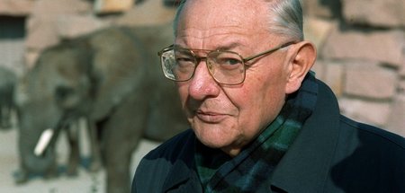 Heinrich Dathe (1910-1991), Gründer und langjähriger Direktor de... Heinrich Dathe (1910-1991), Gründer und langjähriger Direktor de...