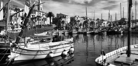 »Zufluchtsort«: Hafen in Sanary-sur-Mer