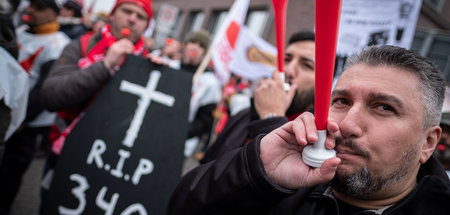 Demonstration vor Continental-Zentrale in Hannover (20.11.2019) Demonstration vor Continental-Zentrale in Hannover (20.11.2019)