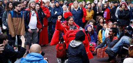 »Disabled Rebels«: Protest gegen Umweltzerstörung in London (Okt...