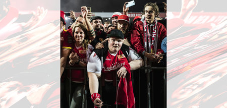 Eisern bleiben: Union-Berlin-Fans mögen’s kuschelig