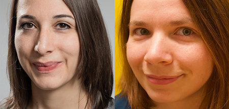 Mareen Heying und Ursula Probst