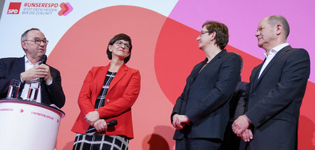 Unterkühlt: Norbert Walter-Borjans, Saskia Esken, Klara Geywitz ...