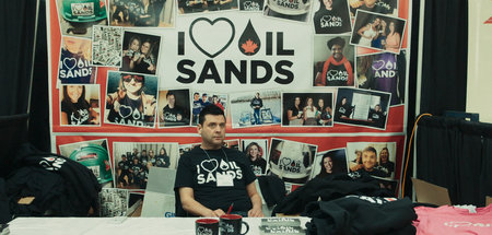 Robbie Picard ist von sich und seiner Pro-Ölsand-Kampagne überze... Robbie Picard ist von sich und seiner Pro-Ölsand-Kampagne überze...