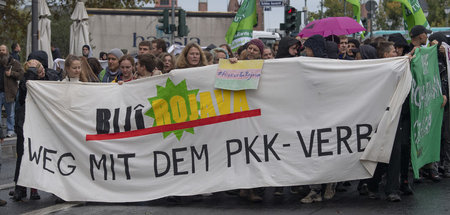 Solidaritätsaktion am 18. Oktober 2019 in Frankfurt am Main Solidaritätsaktion am 18. Oktober 2019 in Frankfurt am Main